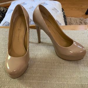 Tan good condition dressy heels